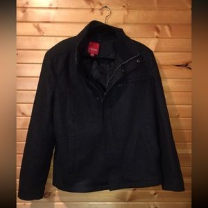 Mens dark grey wool Jacket